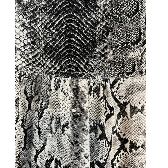 Joie Silk Snake Print Shift Dress - Picture 11 of 11